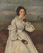Jean-Baptiste Camille Corot Portrat Madame Charmois oil painting